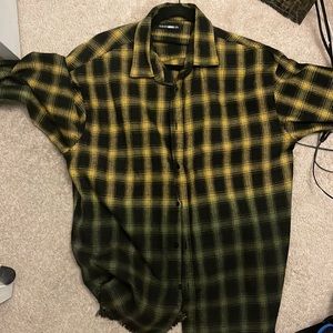 Fashion nova mens flannel